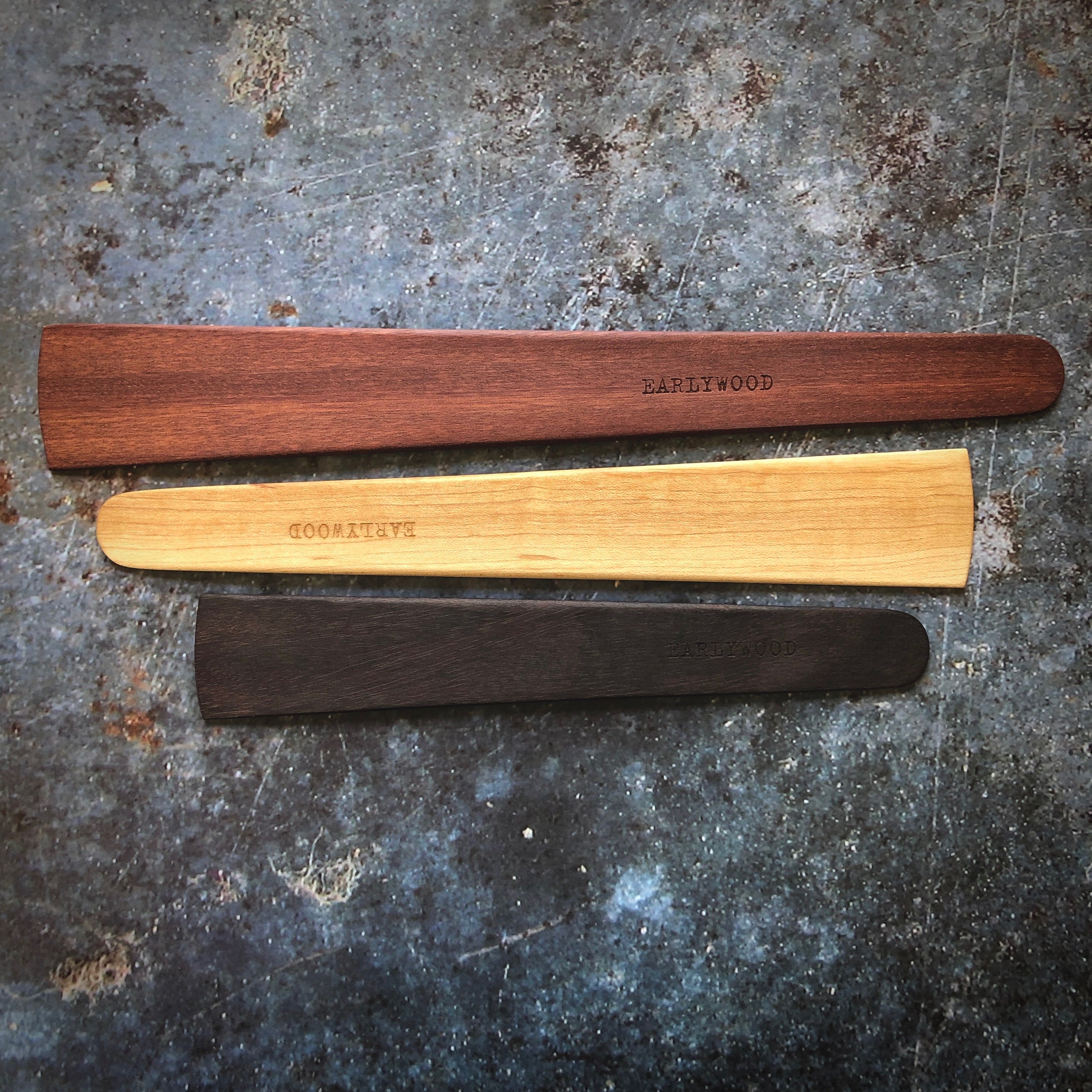 thin wooden spatula - Earlywood
