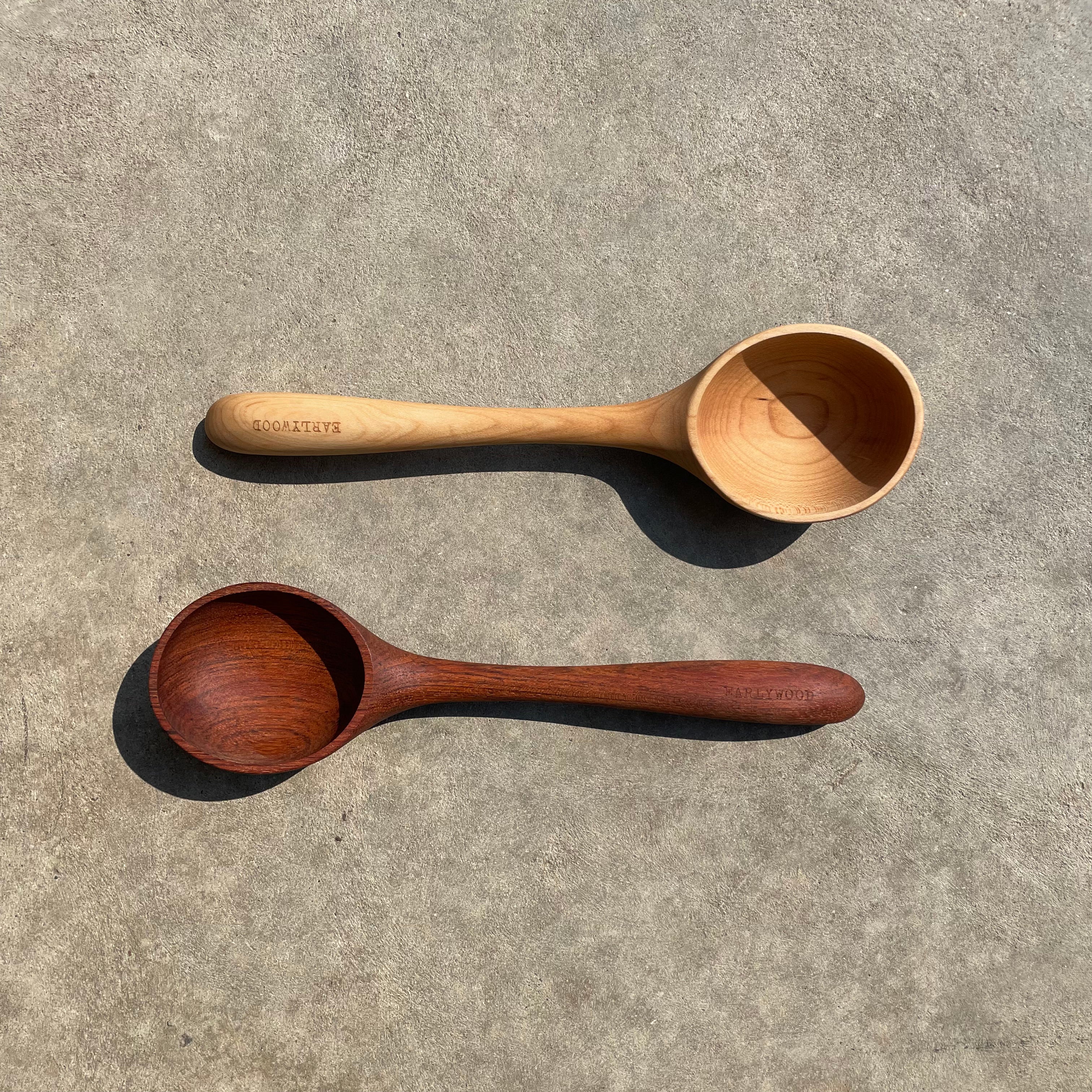wooden spoons for serving - Earlywood