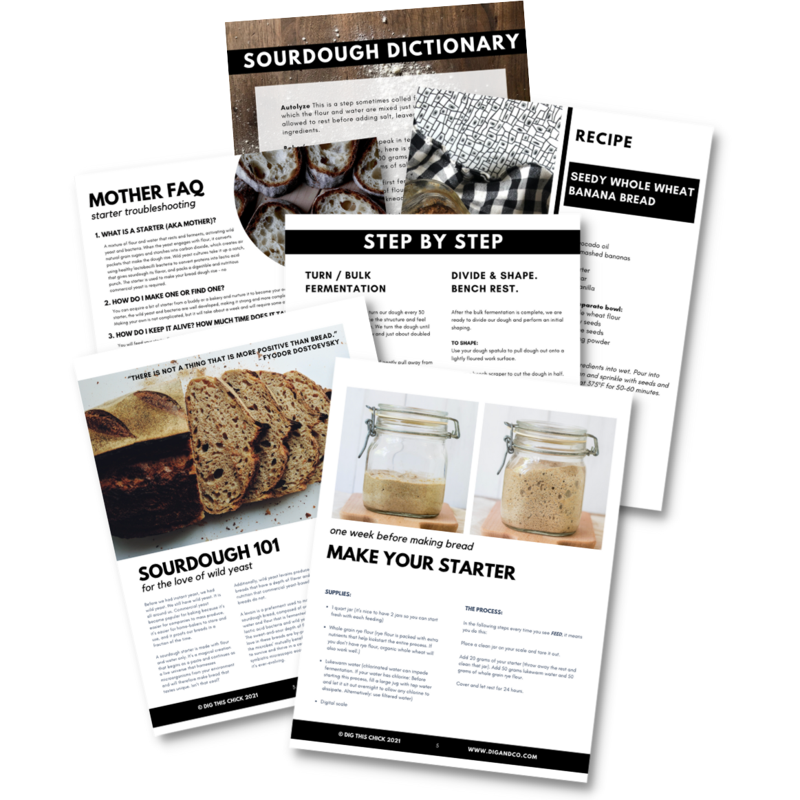 Sourdough & Home Dairy Ebook - Roots & Boots