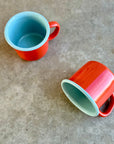 Enamel Camp Mug / 12 oz / Red