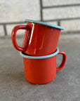 Enamel Camp Mug / 12 oz / Red